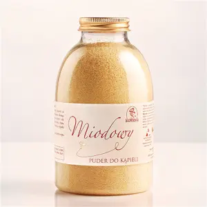 Miodowy puder do kąpieli 400g